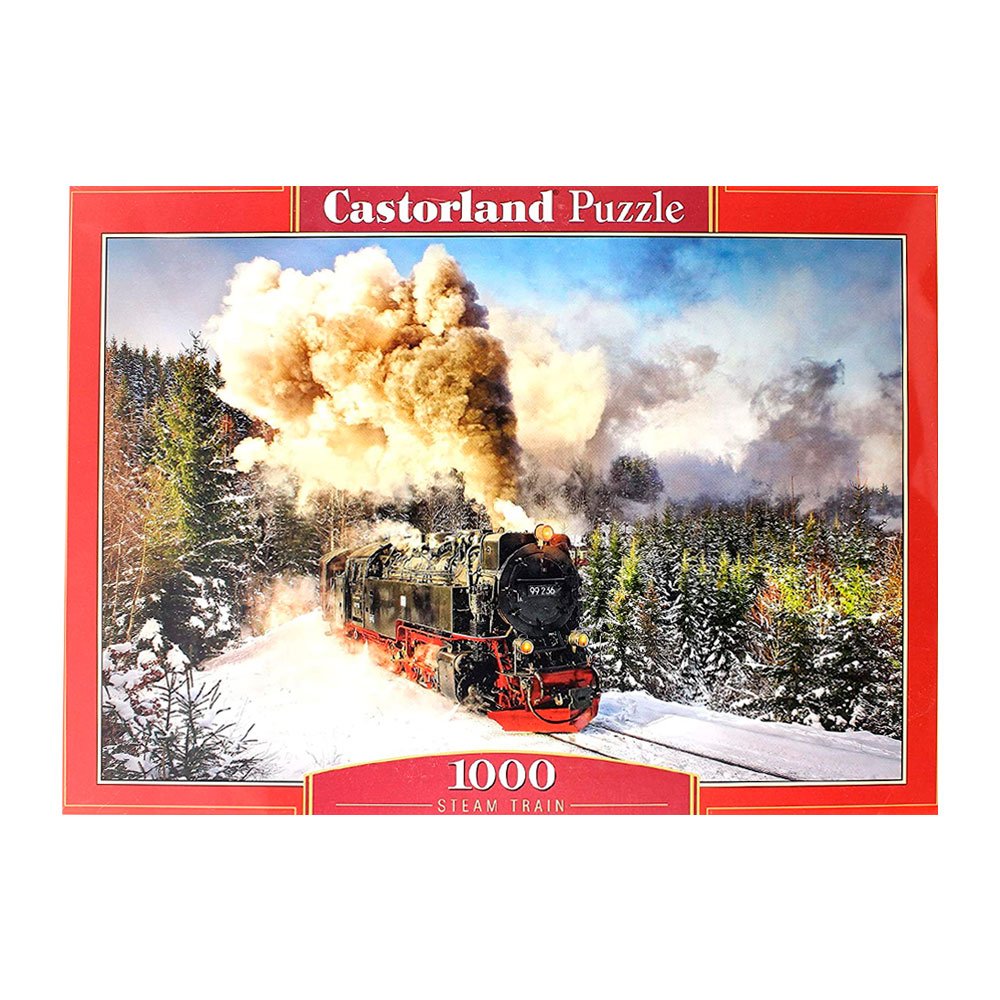 PUZZLE CASTORLAND 1000 PIEZAS STEAM TRAIN PUZZLE CASTORLAND 1000 PIEZAS STEAM TRAIN